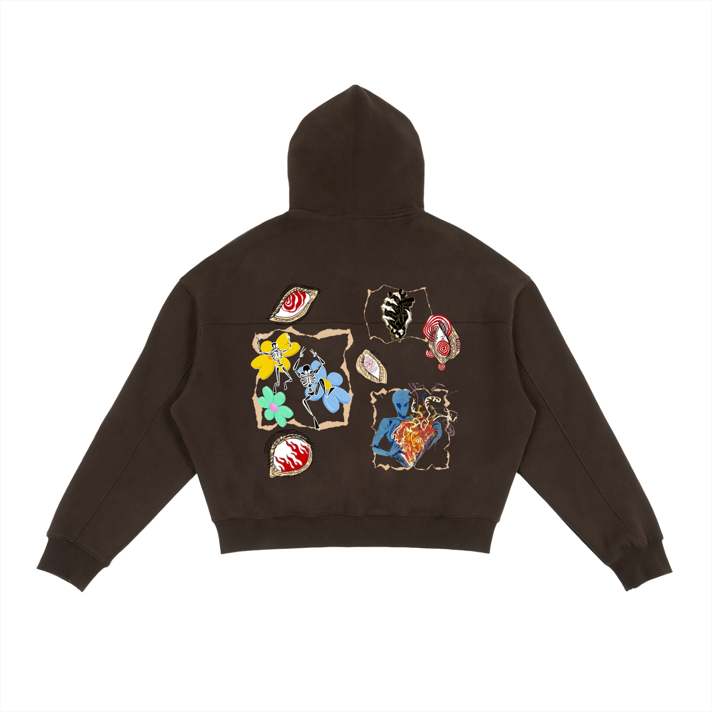 Y2k,Streetwear ,Graphic ,Trendy fashion ,Streetwear trend,Zip-up streetwear ,Zip-up hoodie ,Hoodie streetwear ,Dark,Brown 